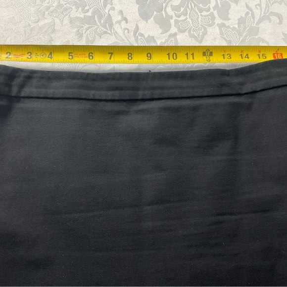J.Crew No 2 Women’s Lined Black Zip Back Pencil Skirt Size 16 - Picture 4 of 10
